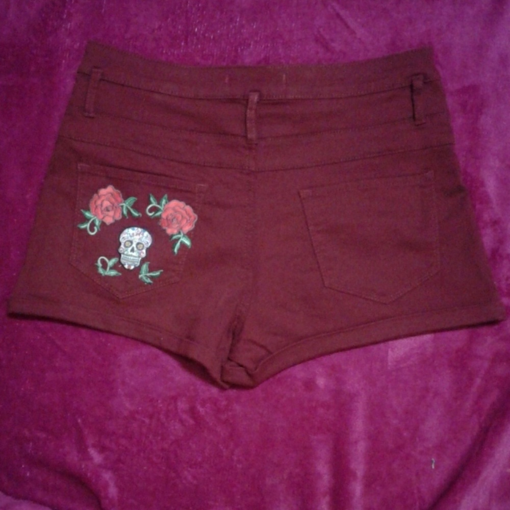 high waisted shorts
